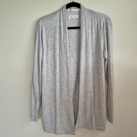 Lou & Grey Cardigan Sweater Gray XS - Picture 1 of 4